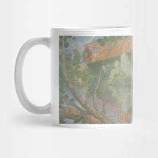 The Red Bridge by Julian Alden Weir Mug